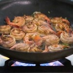 ginger sesame garlic shrimp